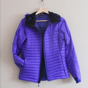 Violet Goose Down Black Diamond Hoody